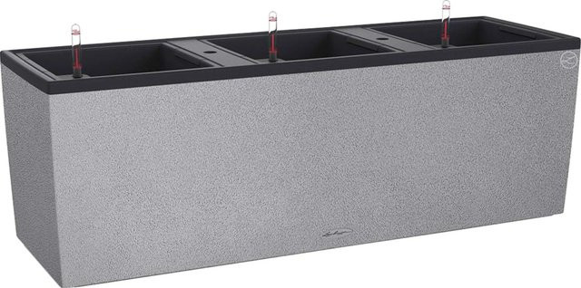 Lechuza Pflanzgefäß Trio Stone in Grau, B/T/H: 100 x 32 x 34 cm - Bild 1