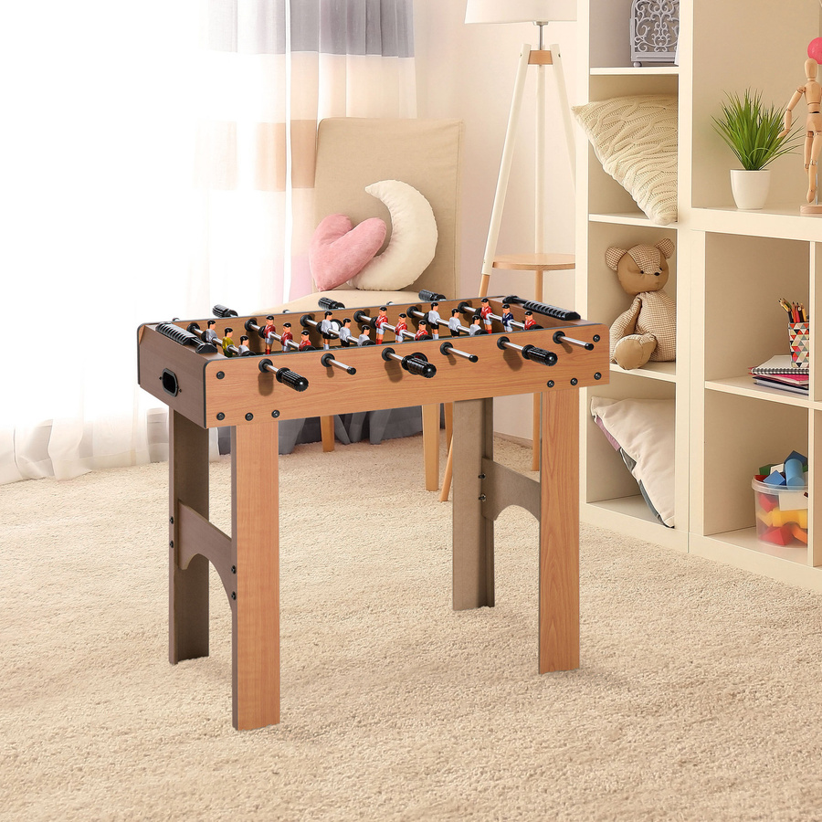 HOMCOM Tischkicker, mit Stangen aus MDF-Holz - Bild 2