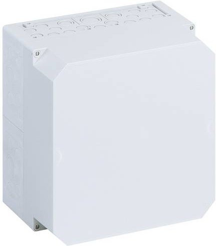 Spelsberg AKL 2-gh Installations-Gehäuse aus Polystyrol in Grau, B/T/H: 30,0 x 30,0 x 21,0 cm - Bild 1
