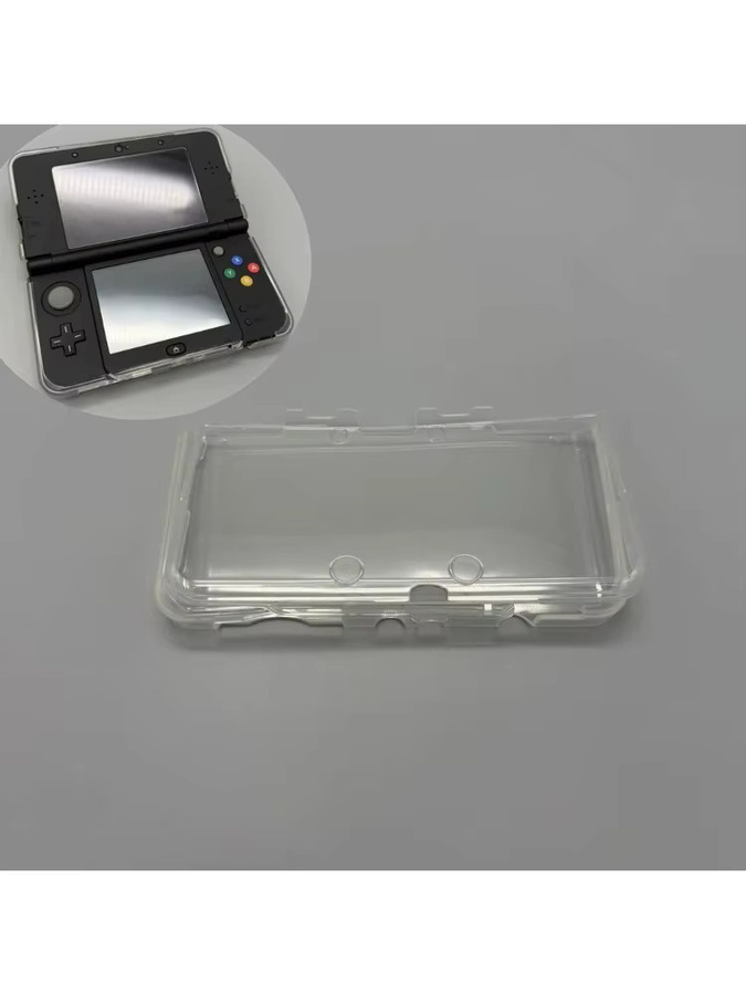 Erilles TPU-Schutzhülle für Nintendo New 3DS in Schwarz und Transparent - Bild 3