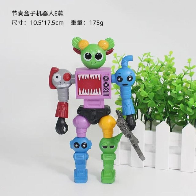Toys D Sprunki Roboter, Actionfigur, weiß, ab 14 Jahren - Bild 1