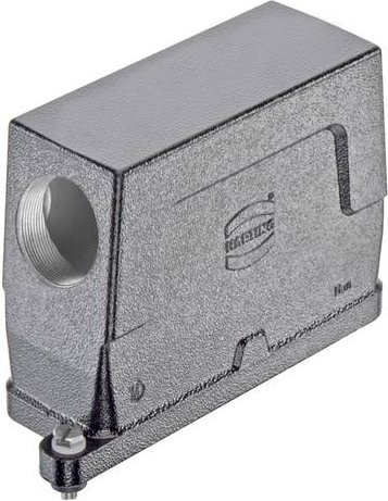 HARTING Tüllengehäuse 19 40 024 0568 19400240568 aus Edelstahl in Grau - Bild 1