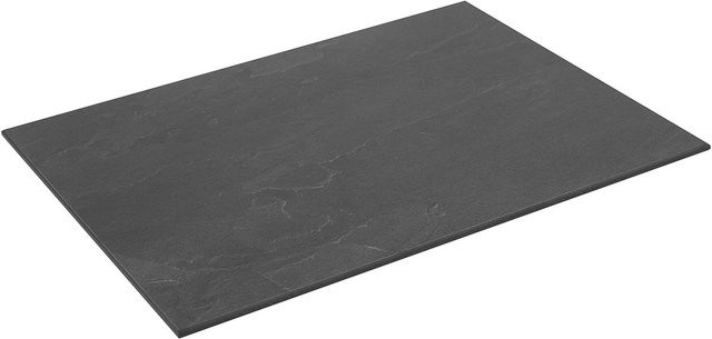 Schneider Auslagetablett GN 1/1, rechteckig, schiefergrau, Länge: 53 cm, Breite: 32,5 cm - Bild 1