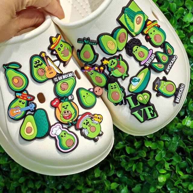 Happye&TiTi Charms, Cartoon Obst Avocado, Kinder - Bild 1