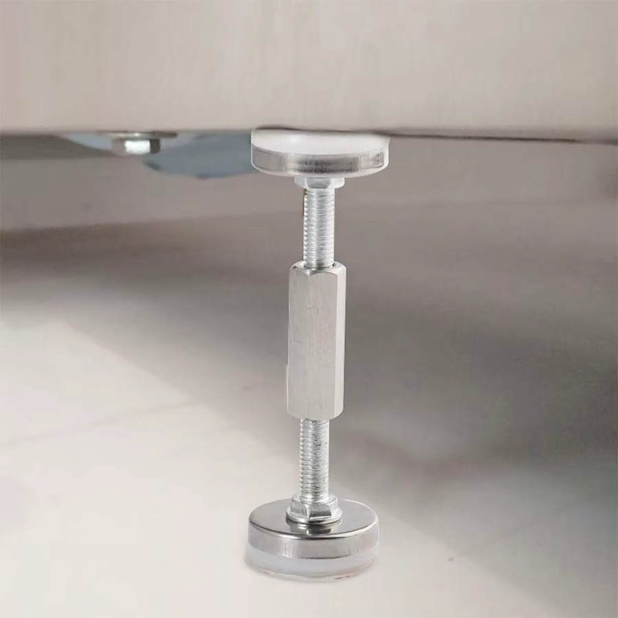 NIUXIANG Verstellbarer Anti-Shake-Kopfteilstopper für Bettrahmen in Silber - Bild 2