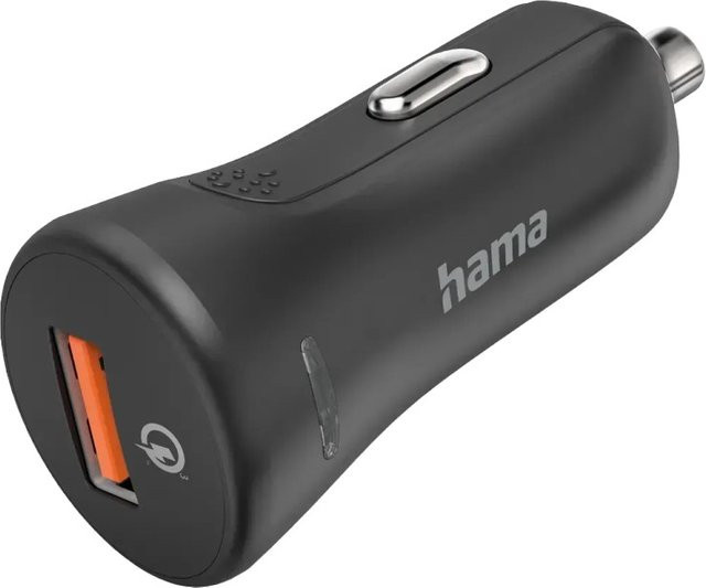 Hama Auto-Schnellladegerät USB-A 19,5 W Schwarz - Bild 1