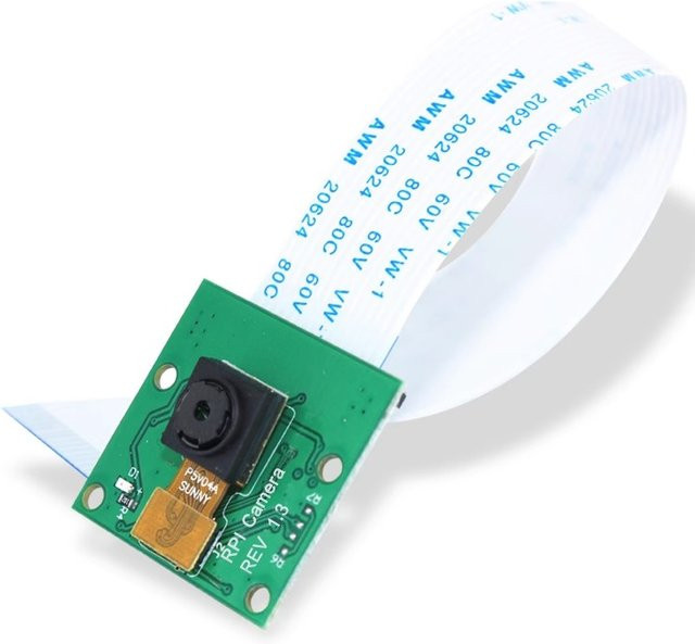 AISANRAY Mini-Kamera 5MP Kameramodul für Raspberry Pi 3 B+, 2 B, 4 B und Pi Zero in Grün - Bild 1