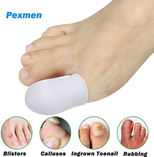 Pexmen Gel-Großzehenkappen, Unisex - Bild 1