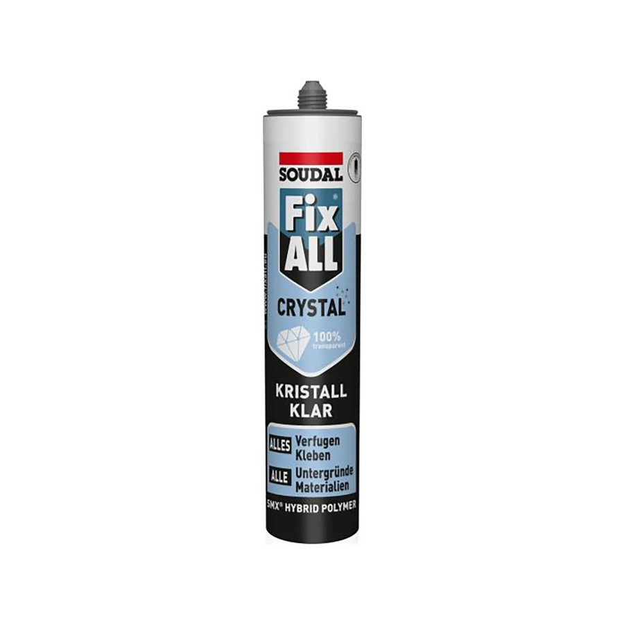 Soudal Fix All Crystal MS-Polymer Kraftkleber transparent 300 g - Bild 2