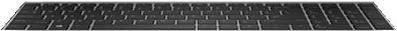 HP ProBook 650 G4 Tastatur mit Hintergrundbeleuchtung in Schwarz mit französischer AZERTY-Belegung (L09595-051) - Bild 1