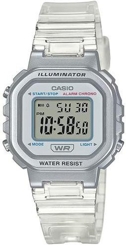 Casio Digitaluhr, Quarz, Harzarmband, Weiß, Damen - Bild 1