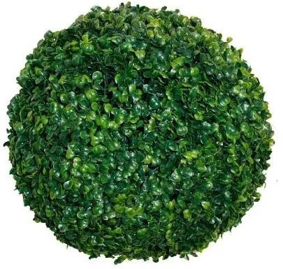 Lex Künstliche Buchsbaumkugel in Grün als Gartendeko mit Durchmesser: 8 cm - Bild 1