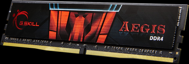G.Skill Aegis DDR4 Arbeitsspeicher Modul, 8 GB, 2666 MHz, Schwarz, F4-2666C19S-8GIS - Bild 2