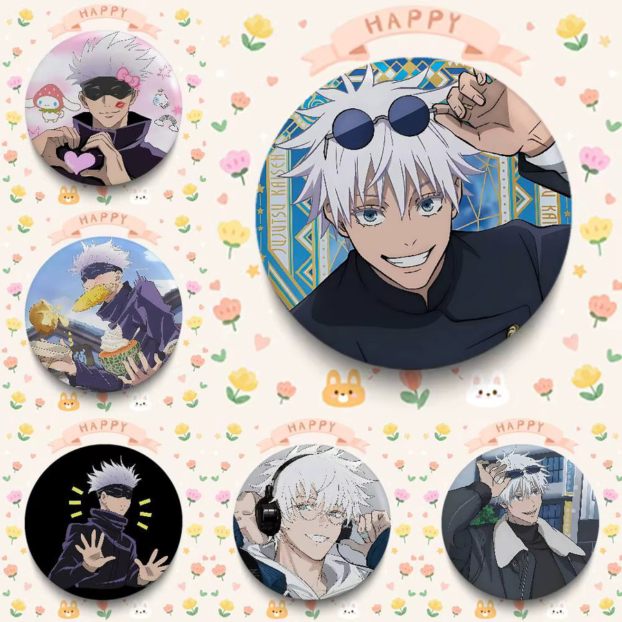 Brosche Cartoon G-Gojo Satoru, Unisex - Bild 2
