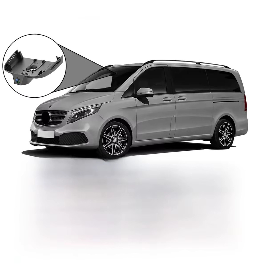GRECOREAL 4K Dash Cam Dual Dashcam vorne und hinten mit WiFi, 2160P UHD, Schwarz, kompatibel mit Mercedes Benz V-Klasse W447 - Bild 5