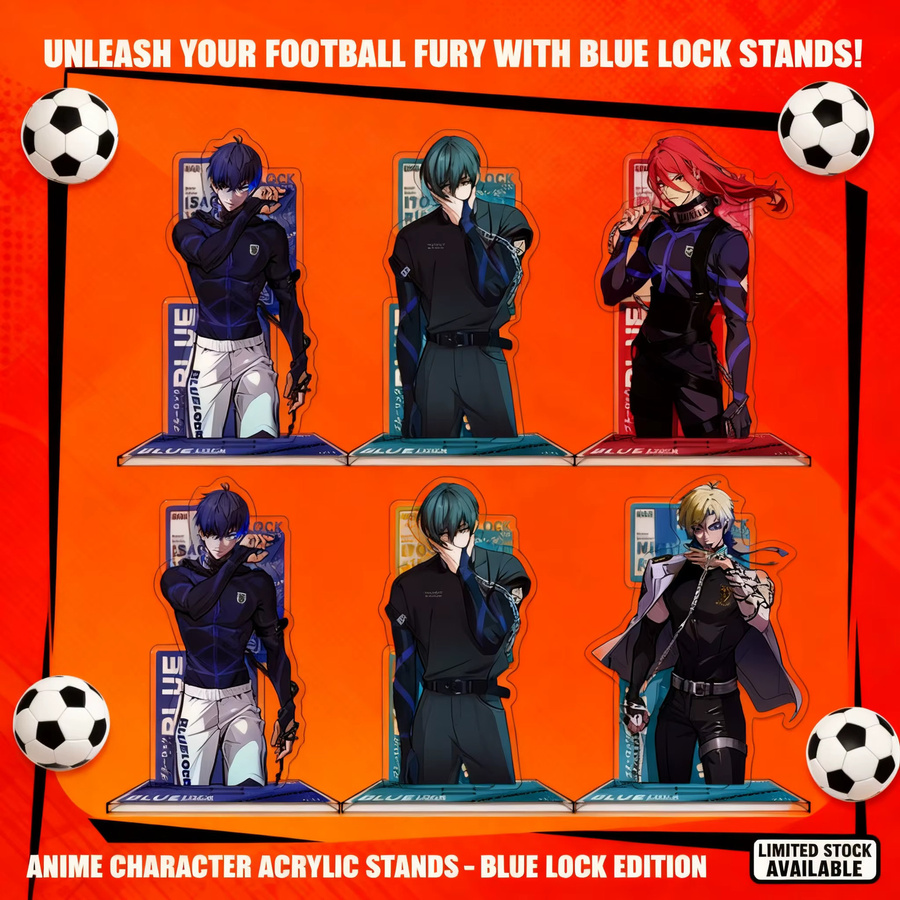 Bandai Blue Lock Desktop-Figur, Charaktermodell, 2-teiliges Set - Bild 4