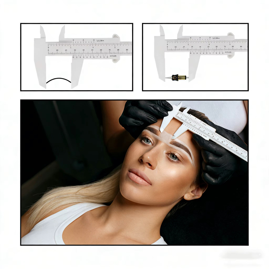 NAOM Augenbrauen-Messgerät für Permanent-Make-up - Bild 5