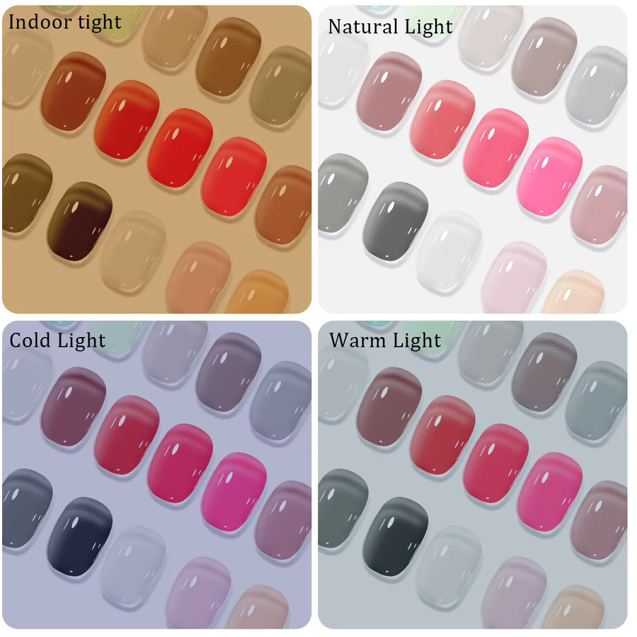 Groillim Gel-Nagellack, schwarz, glänzend, 7 ml - Bild 3