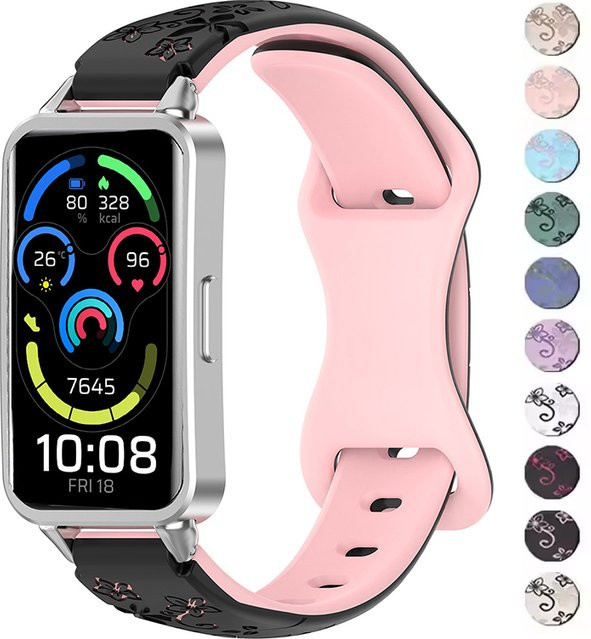 CAOWTAN Uhrenarmband Silikon, Weiß, Unisex - Bild 1