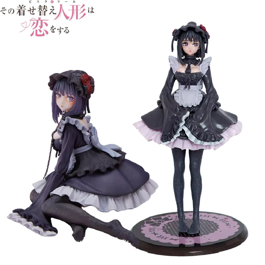 Bandai My Dress-Up Darling Marin Figur, Actionfigur, Schwarzes Dienstmädchen-Outfit - Bild 2
