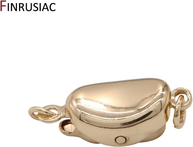 FINRUSIAC Bootsform-Schnallenverbinder, 14K vergoldetes Messing, Gold - Bild 1