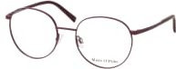 MARC O'POLO 502179 Korrektionsbrille, Vollrand, Rund, Metall, Unisex, purple brown - Bild 1