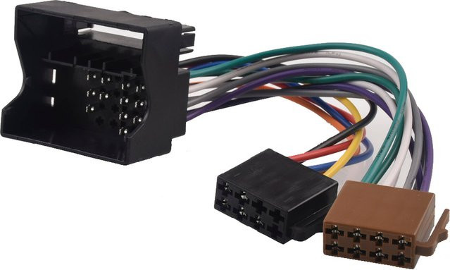 Auto-Partner ISO Adapter Schalterkabel für BMW Mini Cooper E81 E82 E87 E88 E65 E66 E67 in Multicolour - Bild 1