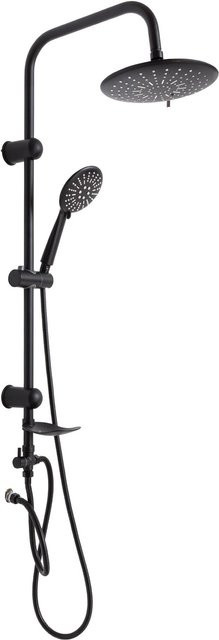 Genialo Regendusche Premium Black in Schwarz - Bild 1