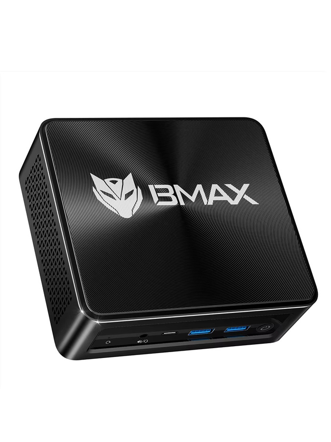 BMAX B7 A Pro Mini-PC mit AMD Ryzen 5 7430U Prozessor, AMD Radeon Grafik, 16GB RAM, 512GB SSD, Windows 11, Schwarz - Bild 3