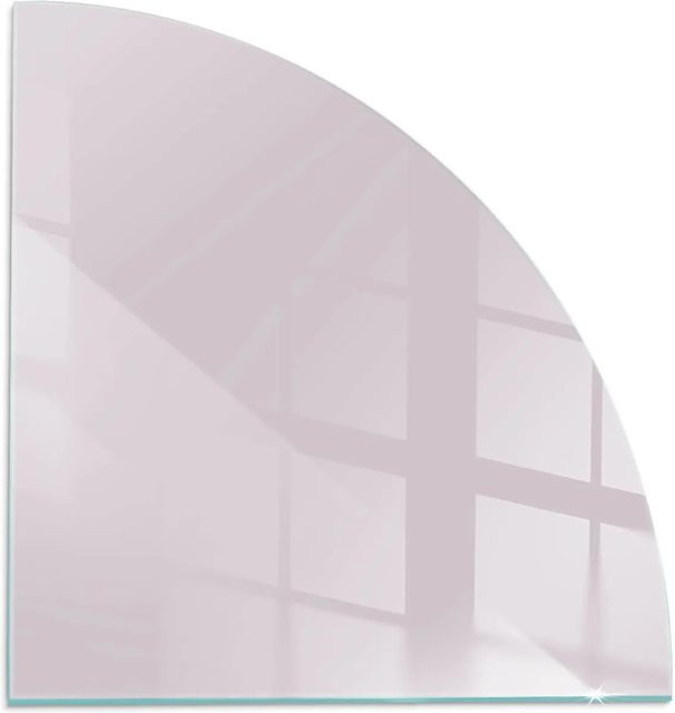 Tulup Glasbodenplatte für Kaminöfen in Lila, B/T: 100 x 100 cm - Bild 1