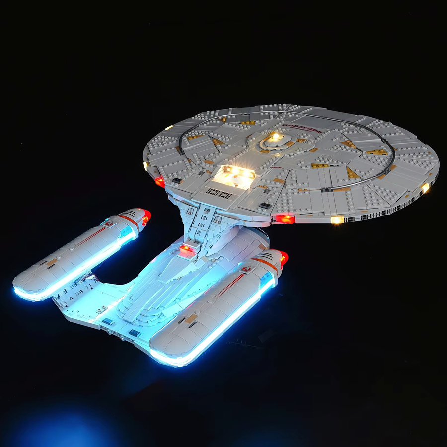 LEGO Star Trek U.S.S. Enterprise NCC-1701-D, Dekorative Lampe, LED - Bild 2