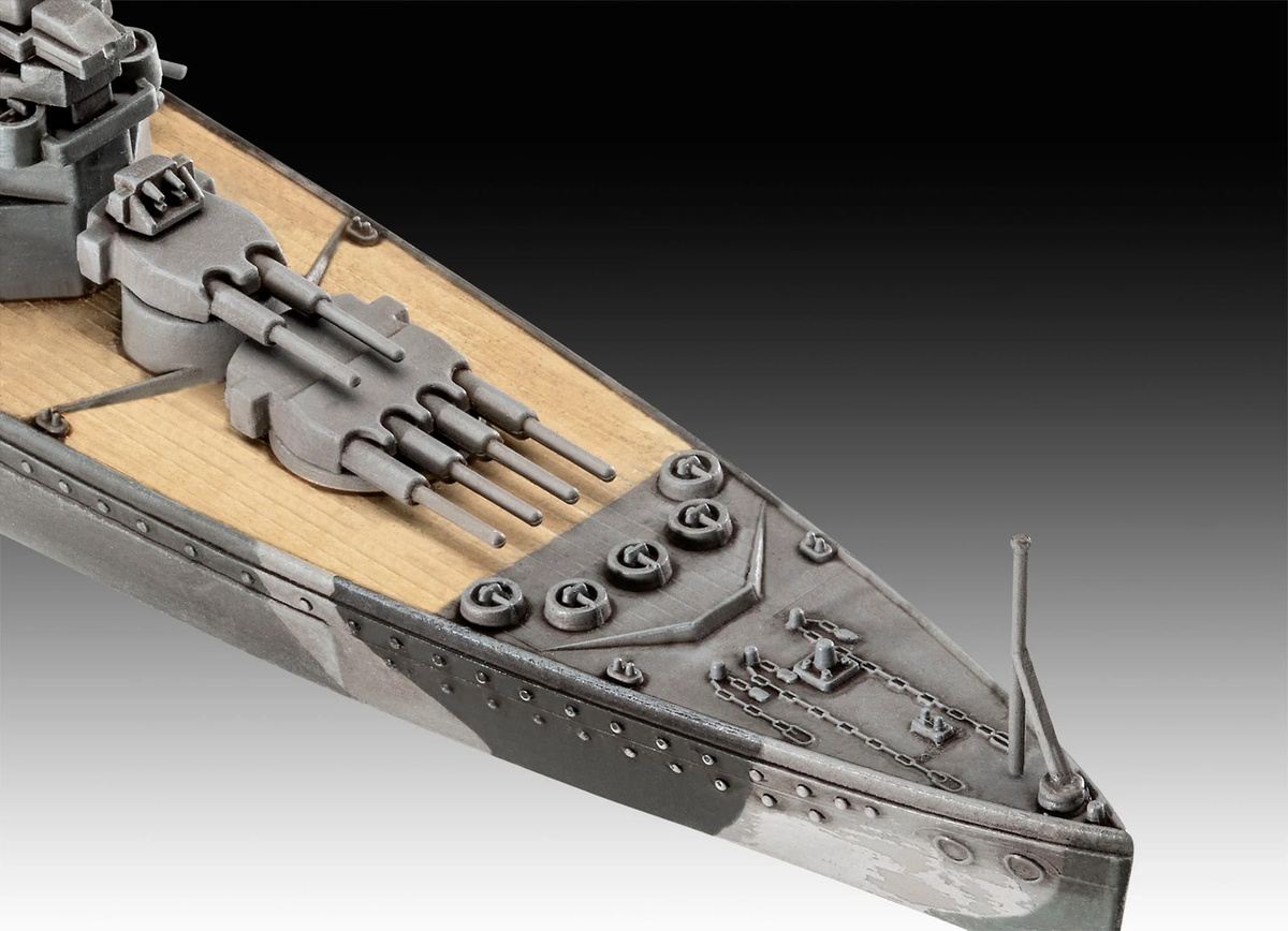 Revell Battleship HMS Duke of York, Modellbau, 1:1200, ab 12 Jahren - Bild 4