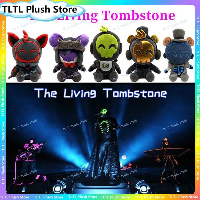 EVYVKV The Living Tombstone Die Lebenden Grabstein, Plüsch Puppe Kissen - Bild 1