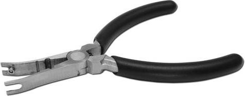 Donau Elektronik 3595 Kugelkopfzange in Silber, Länge: 14 cm - Bild 1