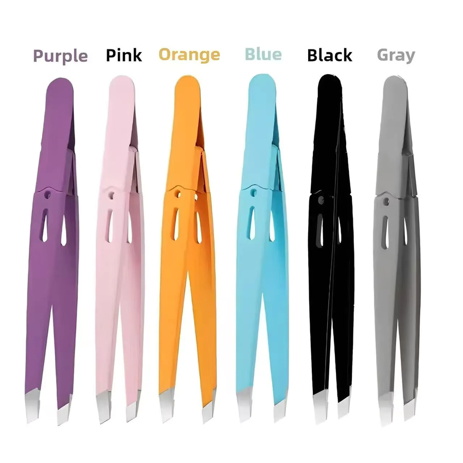 Ouriner Präzisions-Augenbrauenpinzetten-Set, Edelstahl, Unisex - Bild 2