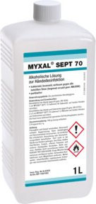Myxal SEPT 70 Desinfektionsmittel, parfümfrei, 1 l - Bild 1