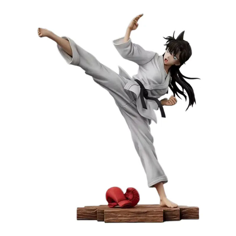 Bandai Detektiv Conan Ran Mouri Karate Action Figure Anime Bishoujo Modell in Weiß - Bild 2
