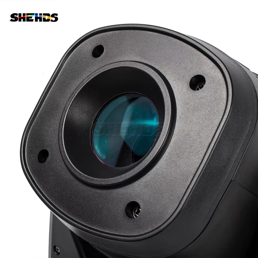 SHEHDS LED Moving Head Spot 100 W mit 6 Prismen und DMX Controller in Schwarz für DJ, Bühne und Disco - Bild 4