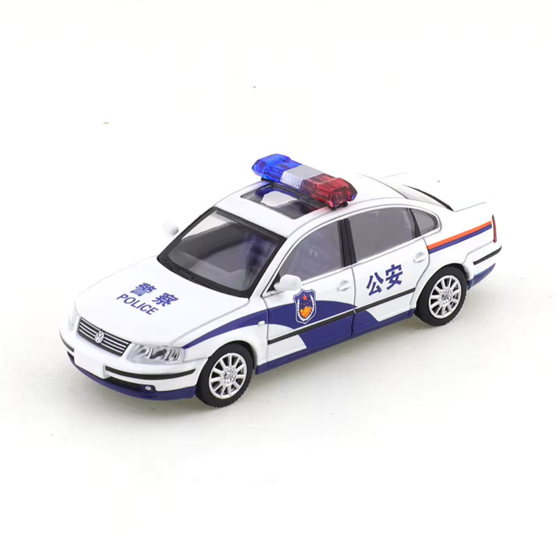 Xcartoys Volkswagen Passat B5 Diecast Modellauto aus Metall im Maßstab 1:64, Weiß - Bild 2