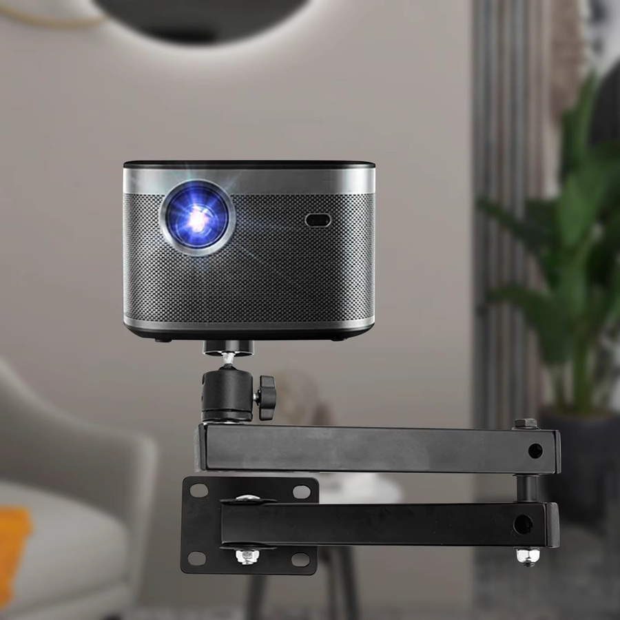 MagiDeal Projektor-Halterung Schwarz, einziehbar und multifunktional als faltbare Wandhalterung für Zuhause, Büro oder Hotel - Bild 2