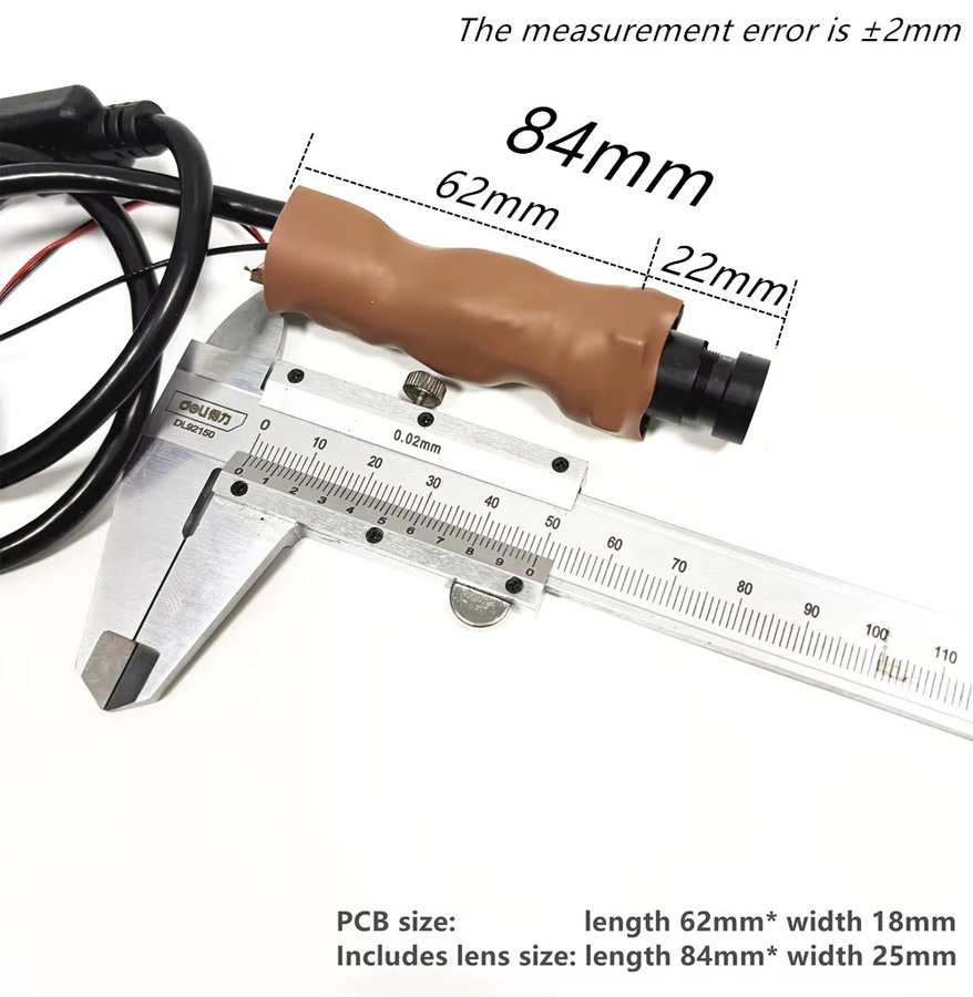 HQCAM Miniaturisierte 5 MP Starlight Kamera mit Wifi 6 und POE, Low Light Modul mit HI3516C Chip und SD-Karten-Unterstützung bis 512 GB - Bild 3