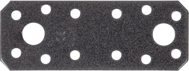 GAH Alberts Duravis Flachverbinder Schwarzdiamant Duplexbeschichtet aus Stahl B: 96 mm, T: 35 mm, H: 2,5 mm - Bild 1