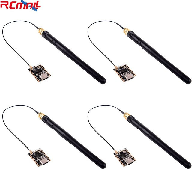 4er-Set DIYmall ESP32-C3 Super Mini Development Boards mit 2,4G WiFi und Bluetooth Modul in Schwarz für Arduino IoT - Bild 1