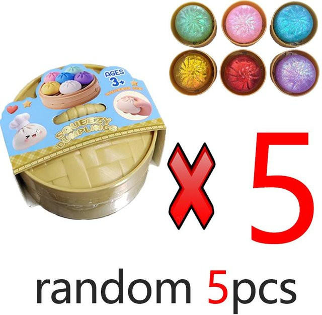 BC Pet Supplies Glitzer Knödel Squishy Spielzeug, mit Box - Bild 1