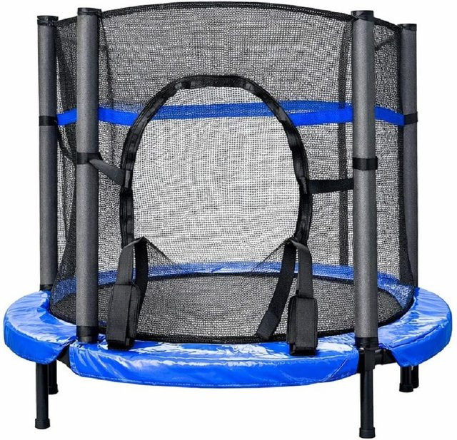 Chipolino Kindertrampolin Up und Down 140cm blau - Bild 1