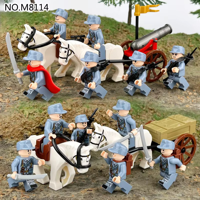 Meigao Eighth Route Army Montage-Set, Fahrzeuge - Bild 2