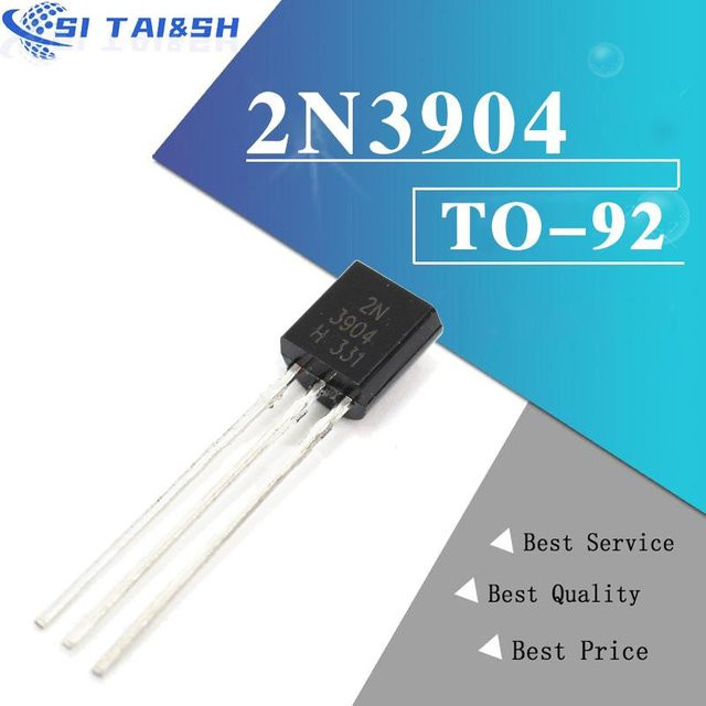 Si Tai&SH 100er Set NPN Transistoren in Schwarz, verschiedene Modelle wie 2N3904, 2N2222, 2N2907 und 2N7000 - Bild 1