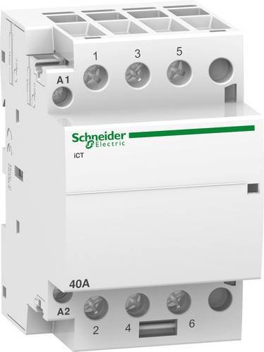 Schneider Electric A9C20643 Installationsschütz mit 3 Schließern, 40A, 400 V/AC, Weiß - Bild 1