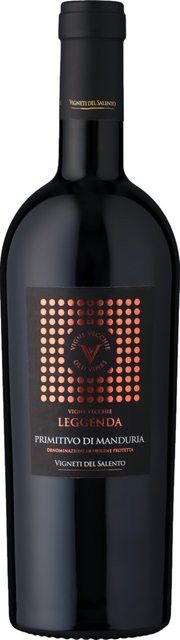Farnese Vini Leggenda Vigne Vecchie Primitivo Rotwein, 2021, Apulien, trocken, 0,75 l - Bild 1