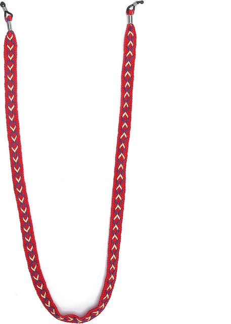 Neoglint Brillenkette Gestrickt, Red - Bild 1